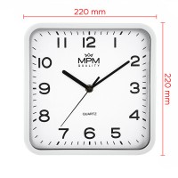 Hranaté nástenné hodiny MPM 4234.00